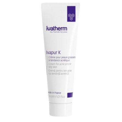 Ivatherm Ivapur K Cream Kem dưỡng dành cho da dầu mụn - 30ml