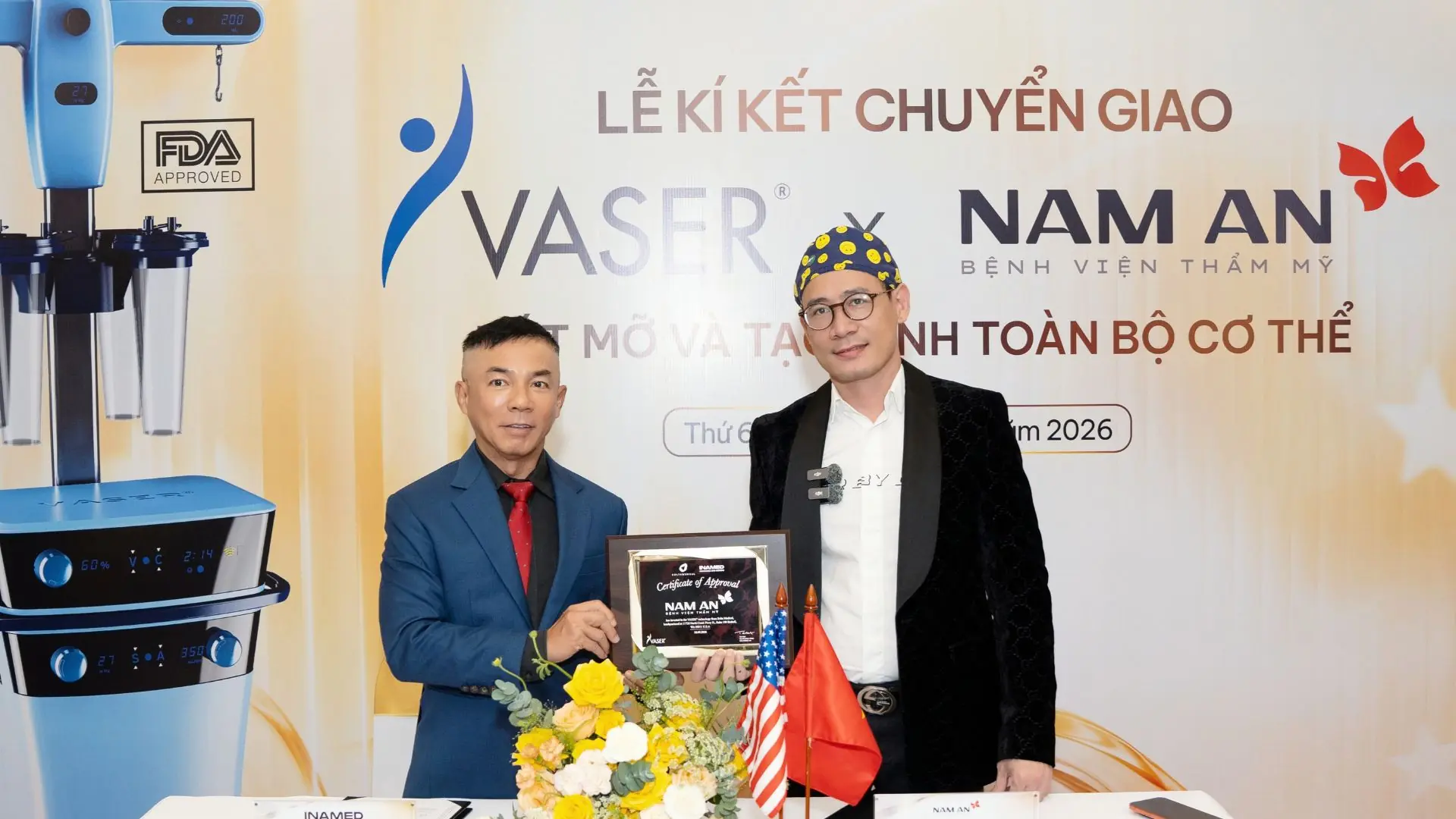 Bệnh Viện Nam An Sở Hữu Hệ Thống Vaser Sóng Siêu Âm Thế Hệ Mới