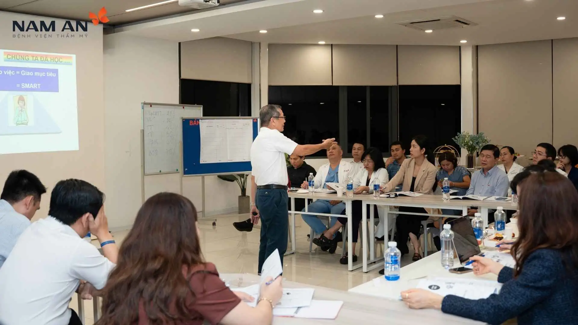 Đội Ngũ Quản Lý Bệnh Viện Thẩm Mỹ Nam An Hoàn Thành Chương Trình đào Tạo Về KPI